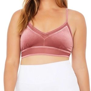 Alo Yoga Luxe Velvet Bra size medium